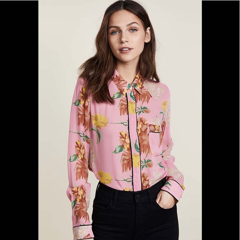 NWT Ganni Marceau Blouse